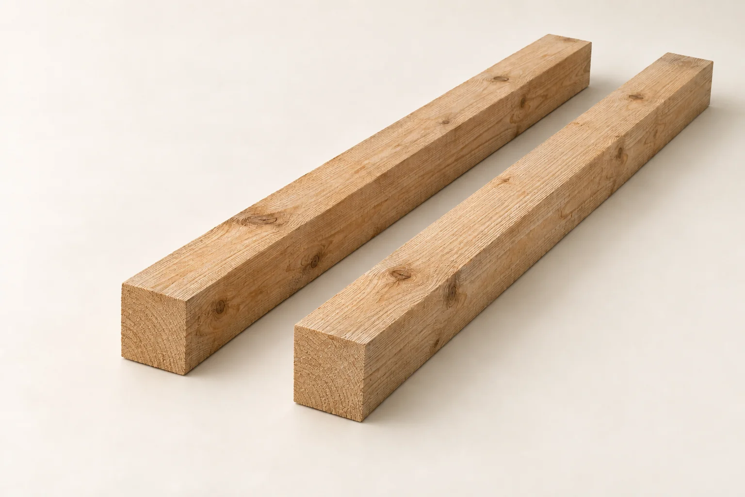 Illustration de piquets en bois brut