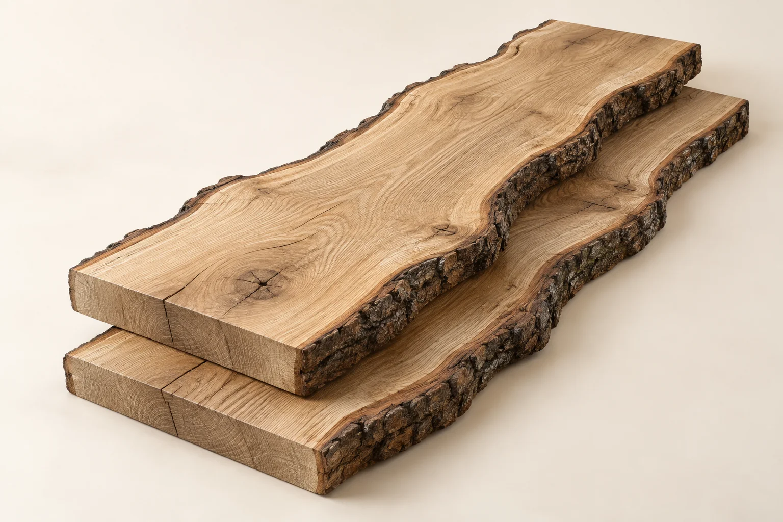 Illustration : Plateaux de chêne